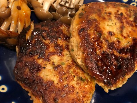 磯の香り♪青海苔入り♪照り焼き豆腐ハンバーグ^_^